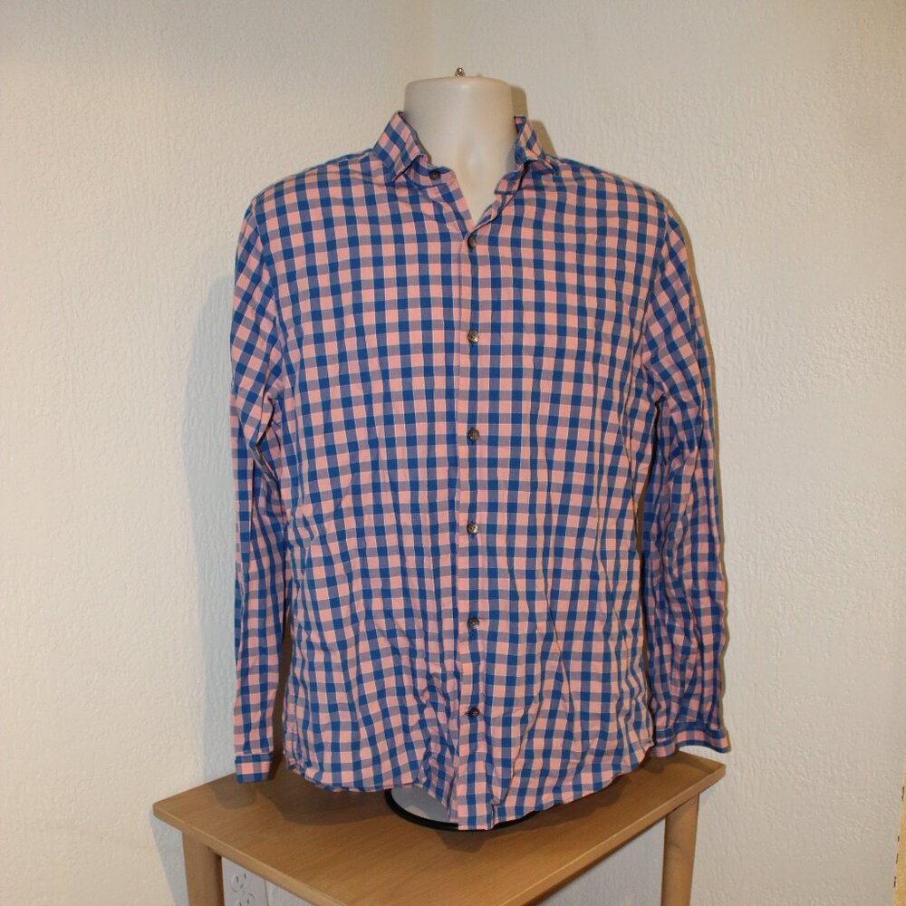 Express Extra Slim Fit Casual Button Up - Size L/G